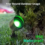 LED Solid Brass Outdoor Garden Light